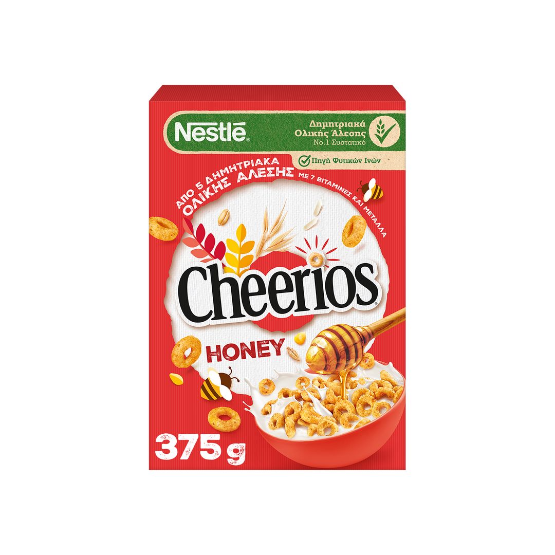 NESTLE Cheerios With Honey Children's Cereal 375g