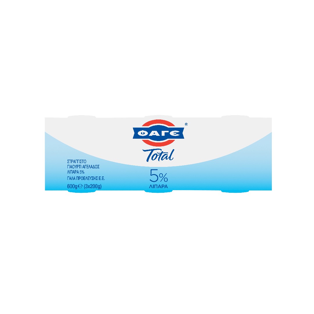 FAGE Total Strained 5% Yogurt 3*200g
