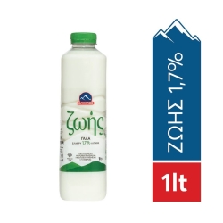 OLYMPOS Zois Light 1.7% Milk 1L 