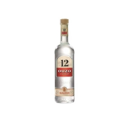 12 Ouzo 40% Alcoholic drink 700ml 