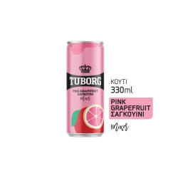 TUBORG Soda Pink Grapefruit Sanguine 330ml