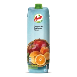 AMITA Orange Apricot Apple Fruit drink 1L